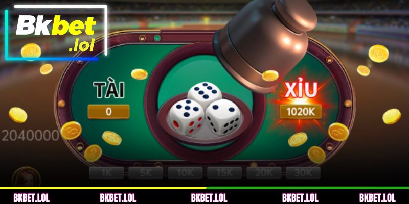 Visão geral do jogo de dados online